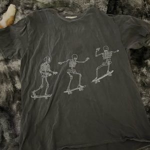 Urban outfitters skeleton tee